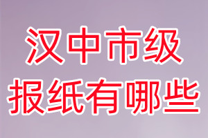 漢中市級(jí)報(bào)紙有哪些